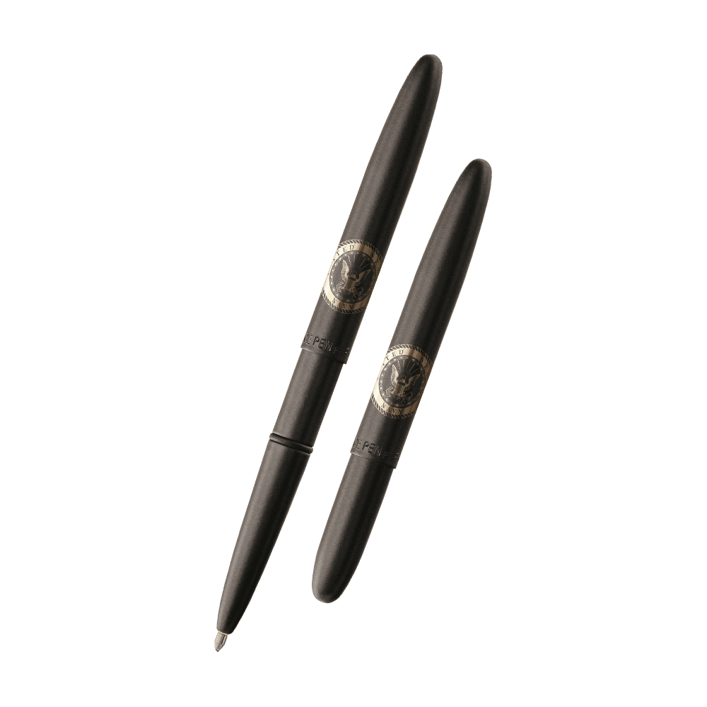 Left: open 400B-NAV with cap on end of pen
Right: closed 400B-NAV