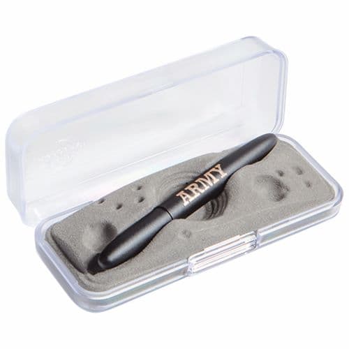 Closed 400BUSAR in gift box. The gift box is opaque plastic with an insert textured like the moon.