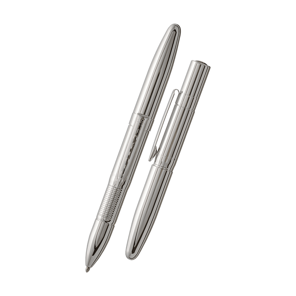 Chrome Infinium Space Pen, Blue Ink-1