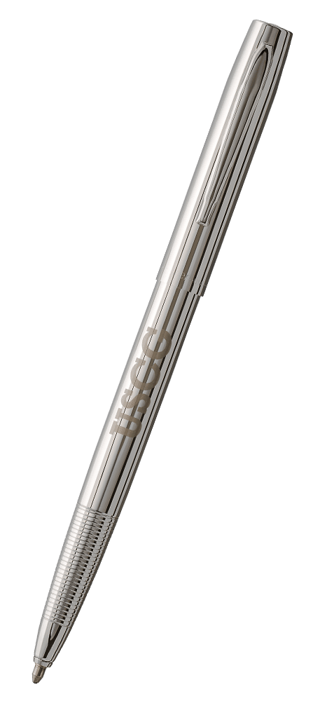 Chrome Cap-O-Matic Space Pen, Coast Guard, USCG-0