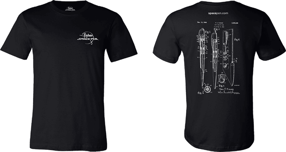 AG7 Patent Graphic Design Tee, Black, XXL-1