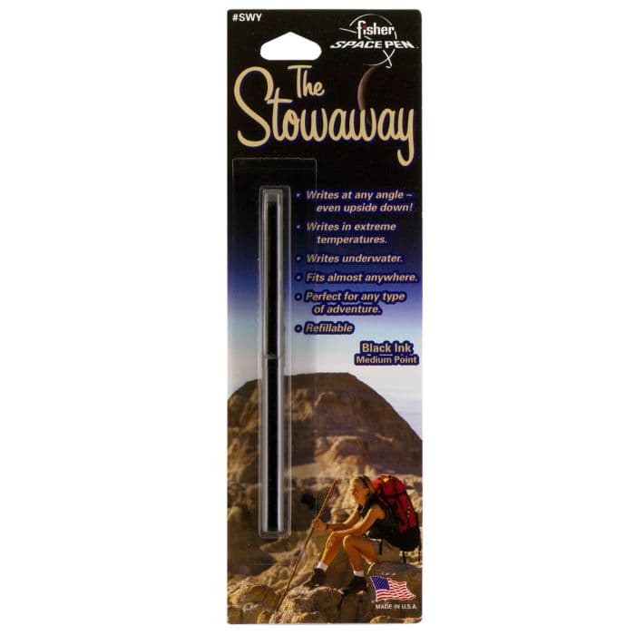 Black Stowaway Space Pen-2